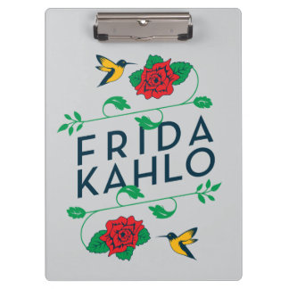 Pranchetas Tipografia floral de Frida Kahlo |