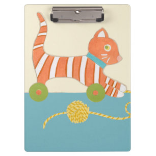 Pranchetas Toy Cat com Ball of String