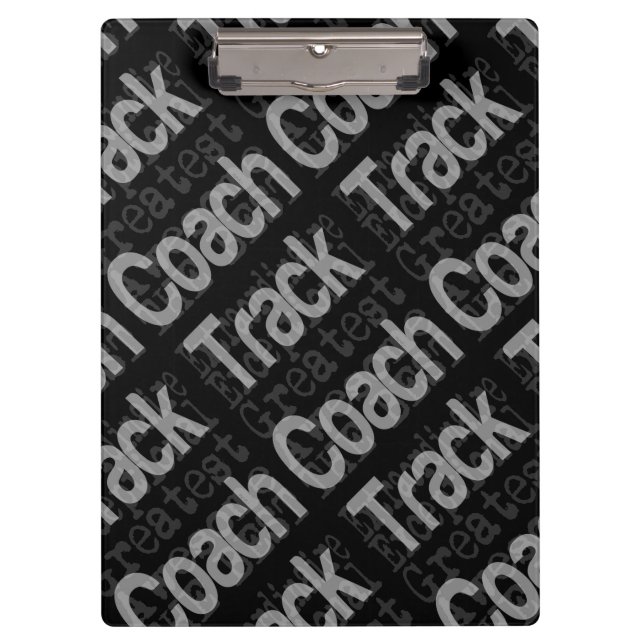 Pranchetas Track Coach Extraordinaire (Frente)