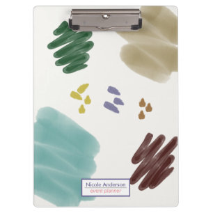 Pranchetas Traço de Abstrato de Pincel de Pastel Tonelada na