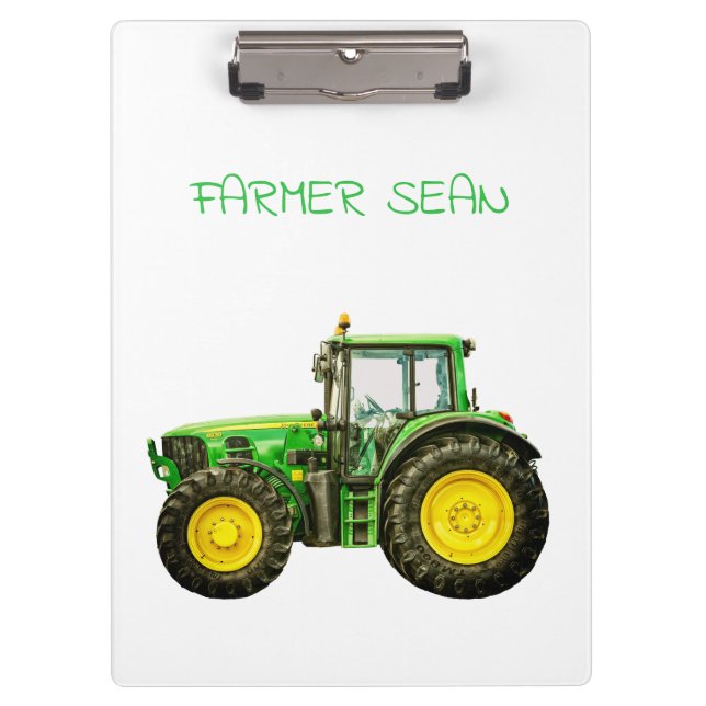 Pranchetas Trator John Deere para Agricultores (Frente)