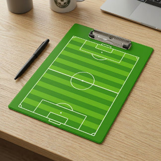 Pranchetas Treinador de Futebol Campo de Futebol Personalizad