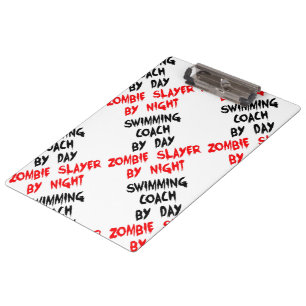 Pranchetas Treinador de Nadação Zombie Slayer