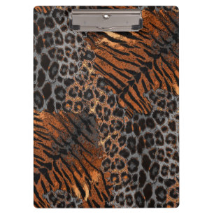 Pranchetas Trendência de pele de tigre-leopardo