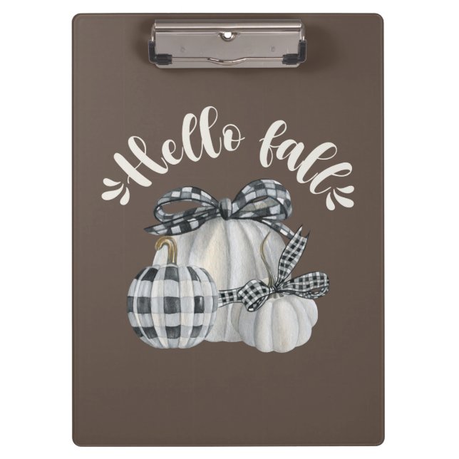 Pranchetas Três Pumpkins Alô Fall (Frente)
