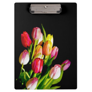 Pranchetas Tulip Painting - Arte Flor Original