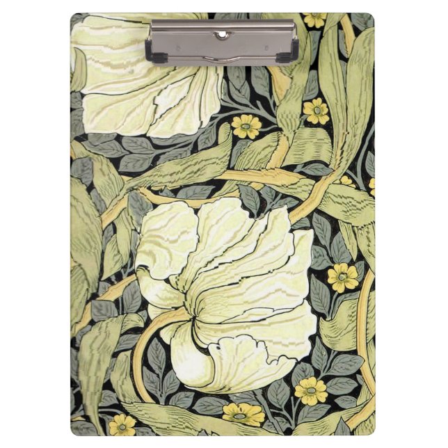 Pranchetas Tulipas Pimpernel Arte Botânica William Morris (Frente)