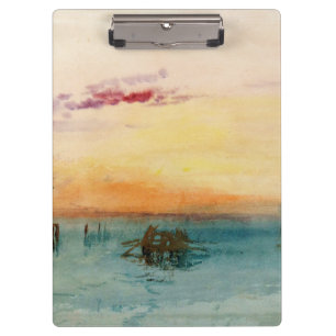 Pranchetas Turner - A Lagoa de Veneza no Sunset