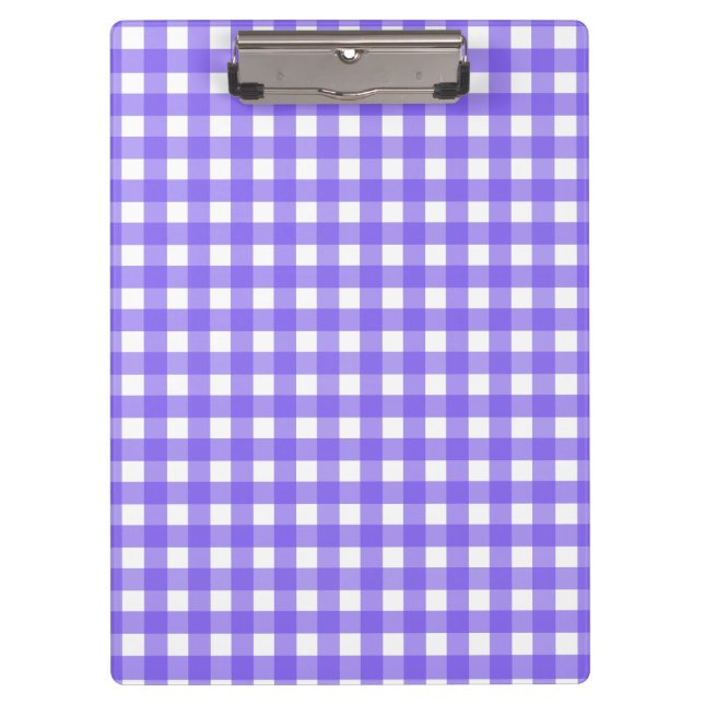 Pranchetas Turwinkle e gingham branco (Frente)