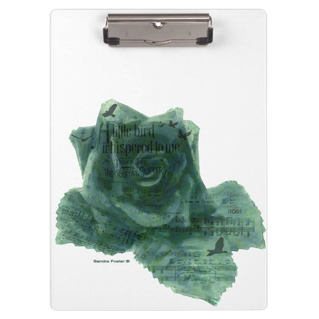 Pranchetas Um Pássaro Me Disse Rosa (Frente)