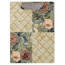 Uma Bela Combinação de Padrão Floral e Motivo