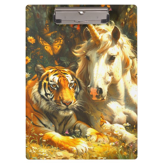 Pranchetas Unicórnio e Tigre (Frente)