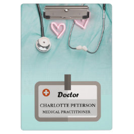 Pranchetas Uniforme Médico Estetoscópio Doutor