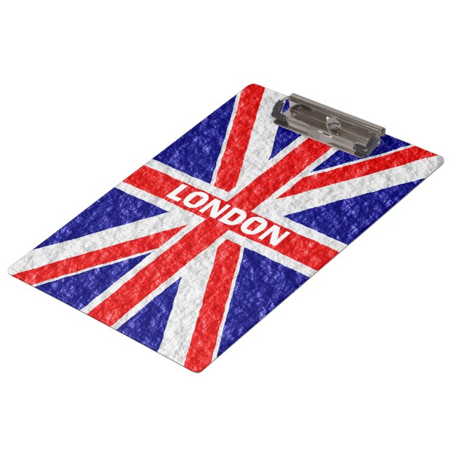 Pranchetas Union Jack Flag Design (Inclinado)