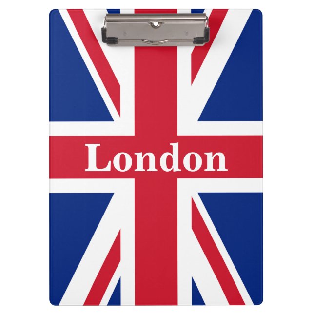 Pranchetas Union Jack London ~ British Flag (Frente)