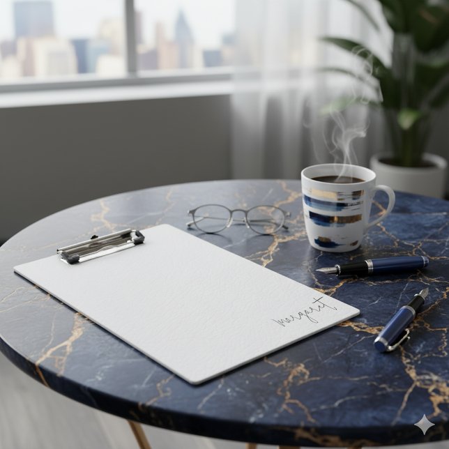 Pranchetas Unique Name Design Clipboard for Office or Home (Criador carregado)