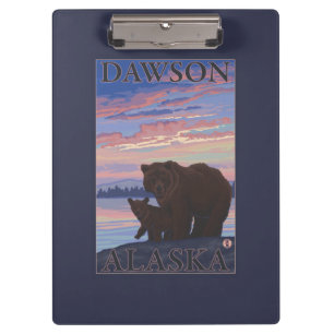 Pranchetas Urso e Cub - Dawson, Alaska