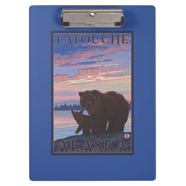 Pranchetas Urso e Cub - Latouche, Alaska (Frente)