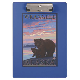 Pranchetas Urso e Cub - Wrangell, Alaska