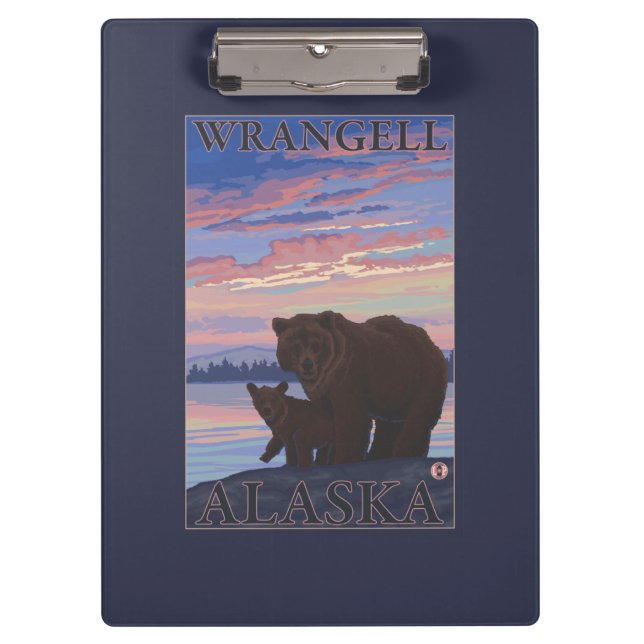 Pranchetas Urso e Cub - Wrangell, Alaska (Frente)