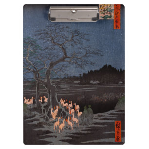 Pranchetas Utagawa Hiroshige - Fotos do Ano Novo