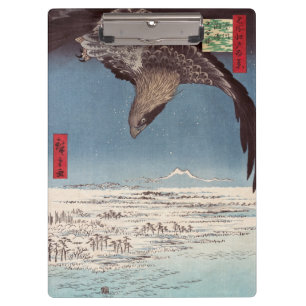 Pranchetas Utagawa Hiroshige - Fukagawa Susaki e Jumantsubo