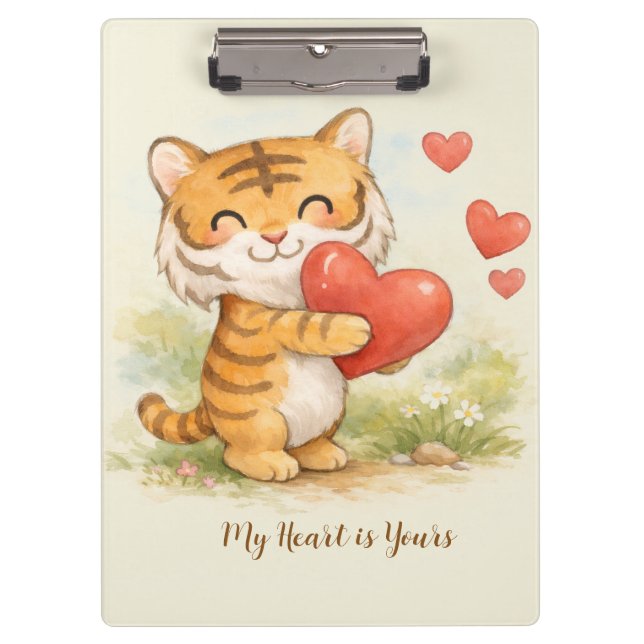 Pranchetas Valentine tiger (Frente)