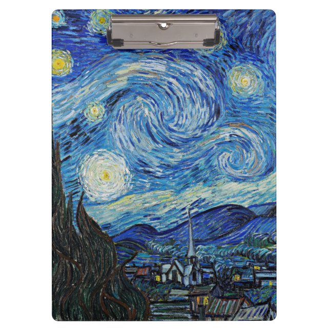 Pranchetas Van Gogh está no Starry Night (Frente)