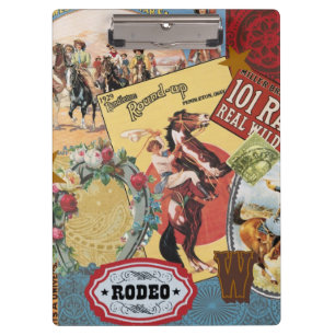Pranchetas vaqueira ocidental do vintage moderno