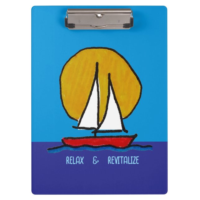 Pranchetas veleiro no Sol (Frente)