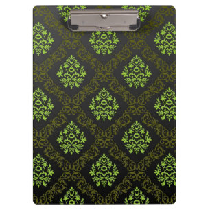 Pranchetas Verde floral do papel de parede