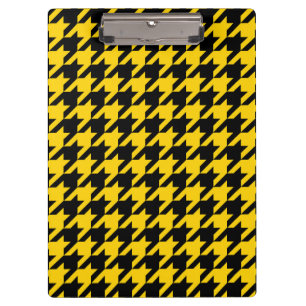 Pranchetas Verificação de som preto amarelo