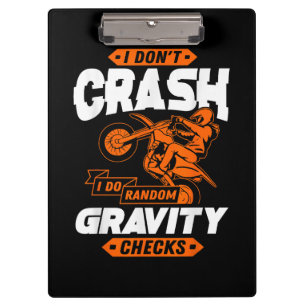 Pranchetas Verificações de Gravidade Aleatórias - Motocross &