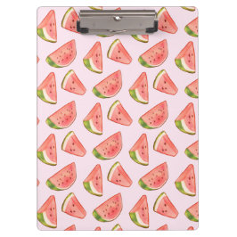 Pranchetas Verões: Watercolor Watermelon Slices