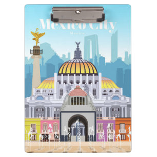 Pranchetas Viagem Art Viagem Para A Cidade Do México