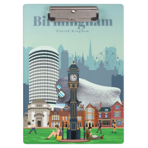 Pranchetas Viagem Art Viagem Para Birmingham