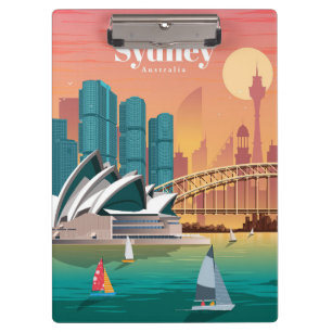 Pranchetas Viagem Art Viagem para Sydney Austrália