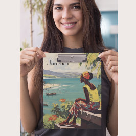 Pranchetas Viagens vintage Poster jamaicana