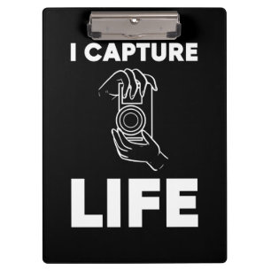 Pranchetas Vida de Captura de Fotógrafo
