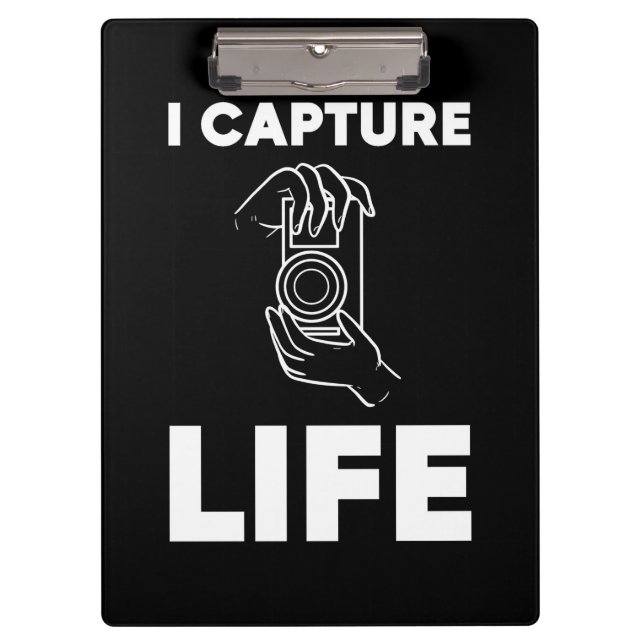 Pranchetas Vida de Captura de Fotógrafo (Frente)