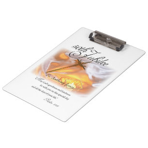 Pranchetas Vida Religiosa Jubilar ouro, Velas Cruzadas