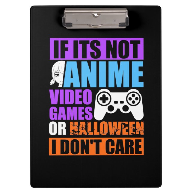 Pranchetas Videos games de Halloween (Frente)