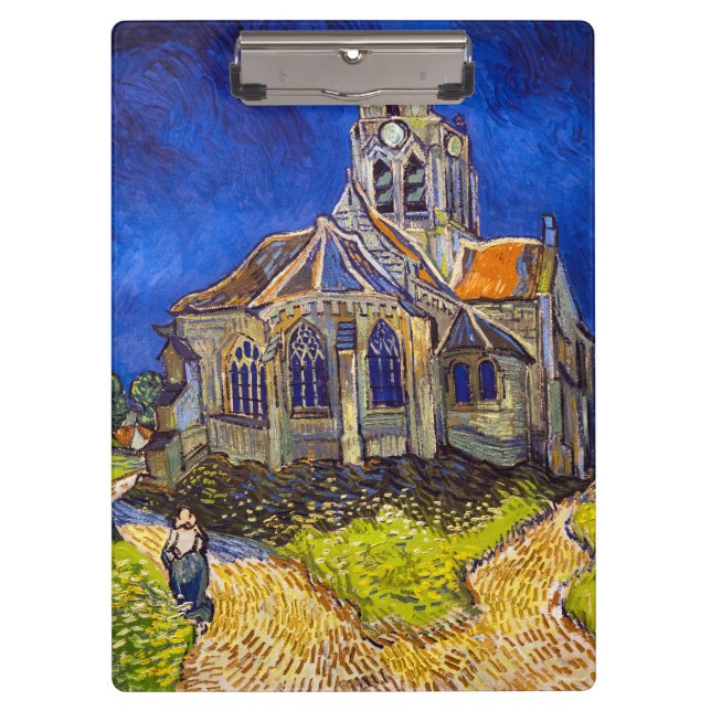 Pranchetas Vincent van Gogh - A Igreja em Auvers (Frente)