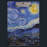 Pranchetas Vincent Van Gogh - A noite de Starry<br><div class="desc">A Noite Estrelada / La nuit etoilee - Vincent Van Gogh em 1889</div>