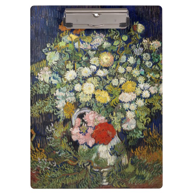 Pranchetas Vincent van Gogh - Buquê de Flores em um Vase (Frente)