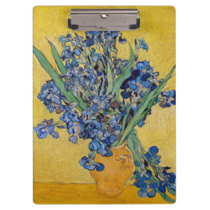 Pranchetas Vincent van Gogh - Vase com irlandeses