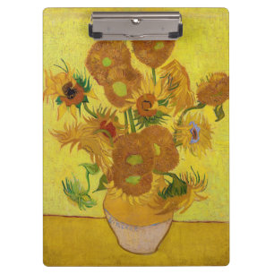 Pranchetas Vincent van Gogh - Vase com Quinze Girassóis