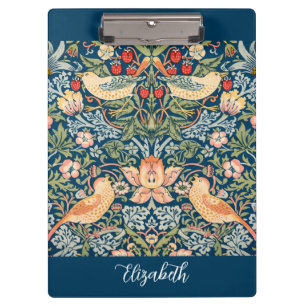 Pranchetas Vintage Art, Strawberry Thief, Nome do Script