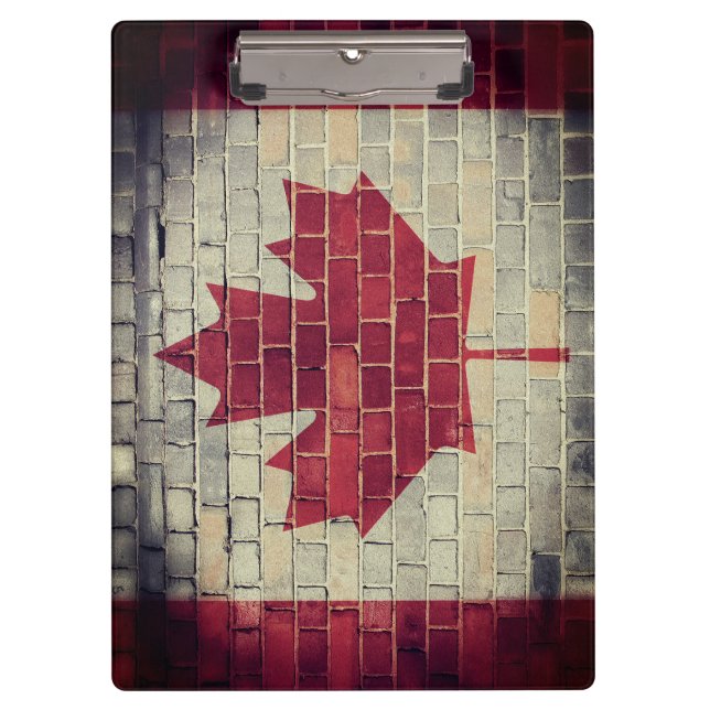 Pranchetas Vintage Canada flag (Frente)