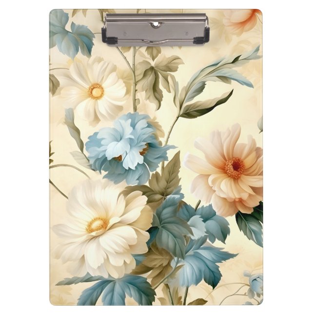 Pranchetas Vintage Floral (Frente)